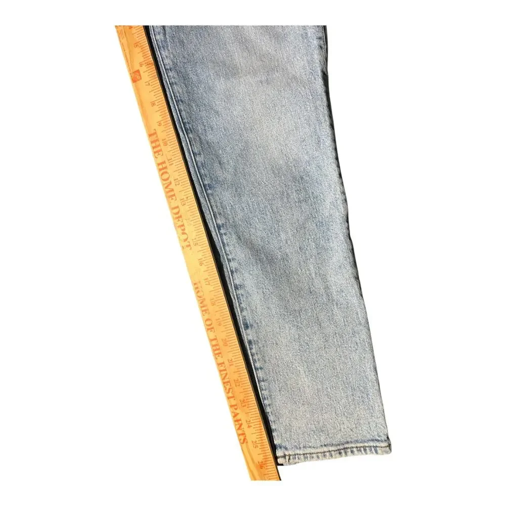 Madewell Perfect Vintage Crop Jeans Women’s 27 High Rise Light Wash Distressed - Picture 8 of 9
